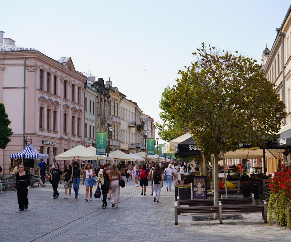 Wrześniowy upał w Lublinie i spokój w centrum miasta