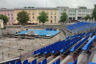 Mityng Gwiazd 2025. Arena na Rynku Kościuszki prawie gotowa