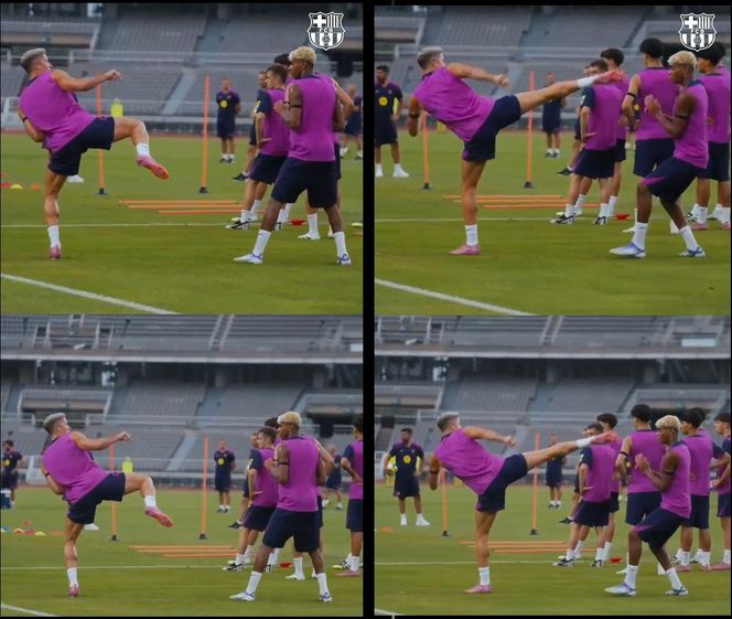 Robert Lewandowski i Lamine Yamal