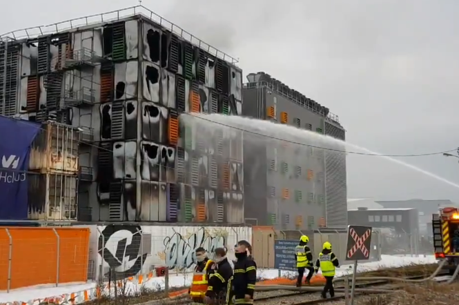 Pożar serwerowni we Francji