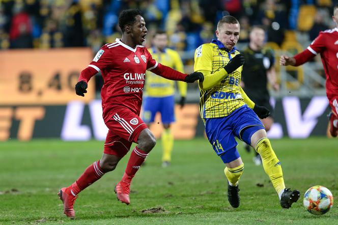 Joel Valencia, Arka Gdynia - Piast Gliwice