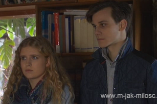 M jak miłość odcinek 1117, Natalka (Marcjanna Lelek), Darek Maj (Marcel Sabat)