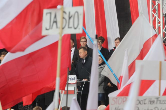 Manifestacja PiS w Warszawie (11.10.2025)