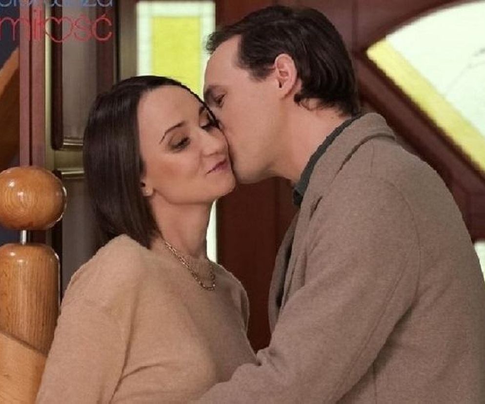 Pierwsza miłość. Melka (Ewa Jakubowicz), Reterski (Stefan Pawłowski)