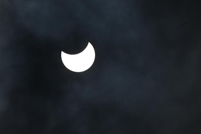 Zaćmienie słońca widziane z Błażowej na Podkarpaciu. Zobaczcie zdjęcia 