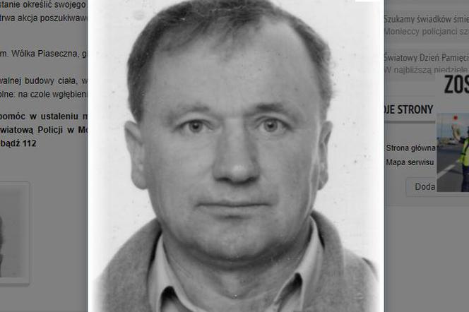 Zaginiony Krzysztof Sadowski