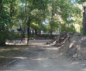 Rewitalizacja Parku Planty w Białymstoku latem 2025