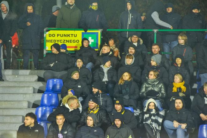 Elana Toruń - Zawisza Bydgoszcz 1:1, zdjęcia kibiców, opraw i piłkarzy ze Stadionu Miejskiego im. Grzegorza Duneckiego