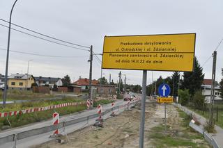 Rozgrzebali skrzyżowanie i zostawili. Wykonawca nowego ronda złożył wniosek o upadłość