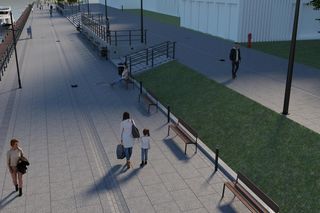 Przebudowa nabrzeża Wyspy Spichrzów w Elblągu [WIZUALIZACJE]