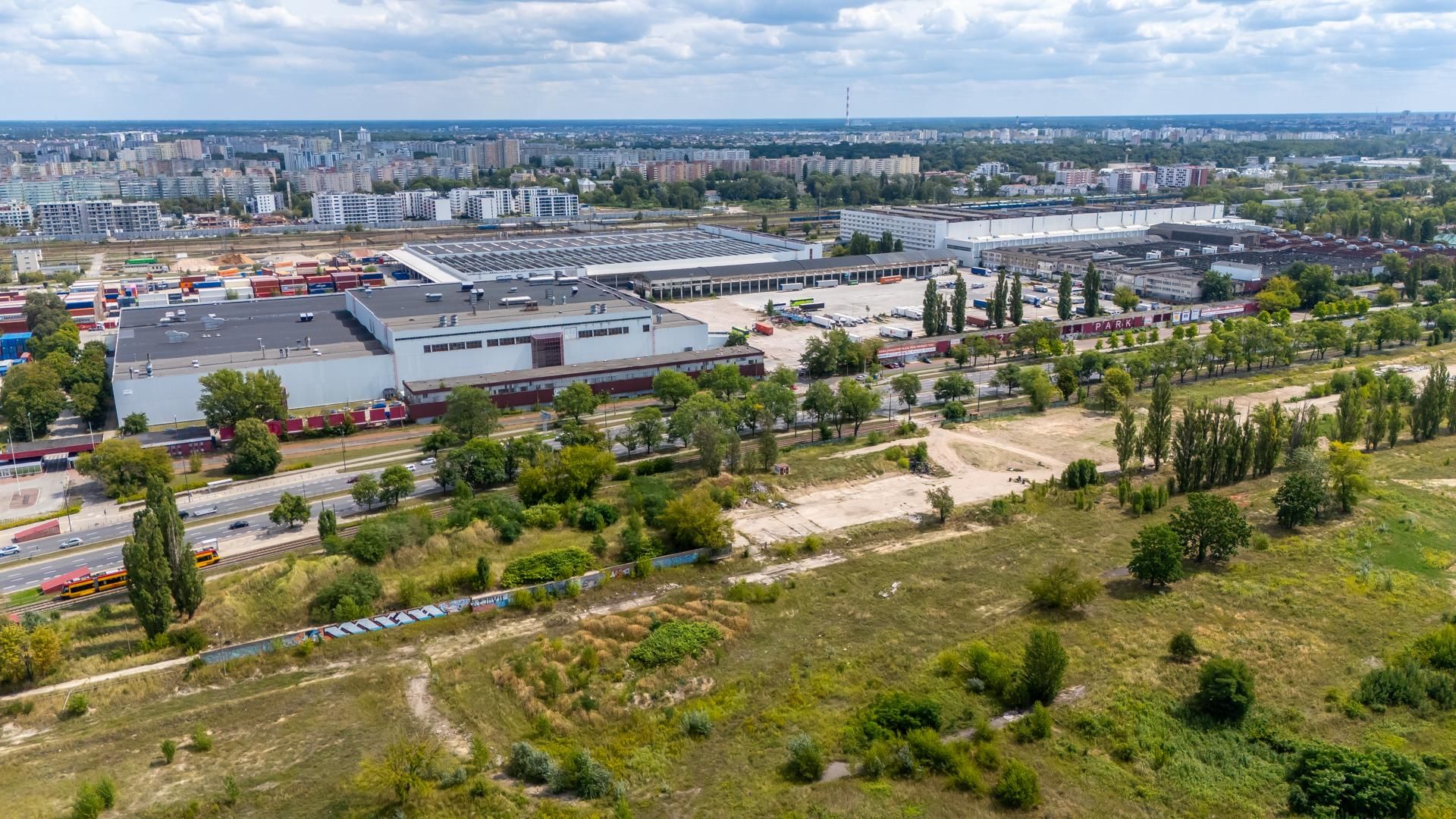 Warszawa Żerań, tereny pod przyszłe osiedle na terenach dawnej FSO