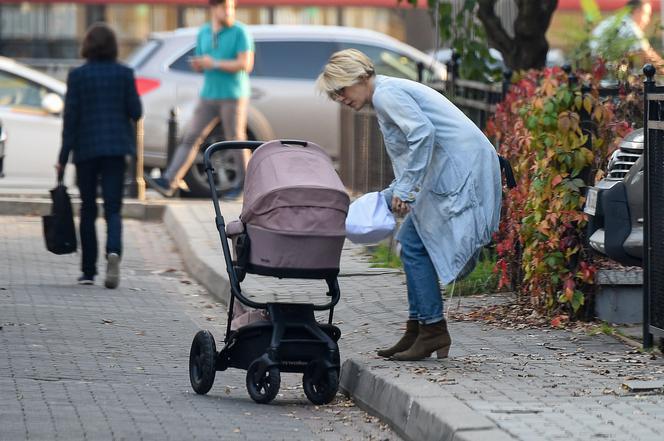 Katarzyna Warnke zostawiła dziecko na ulicy