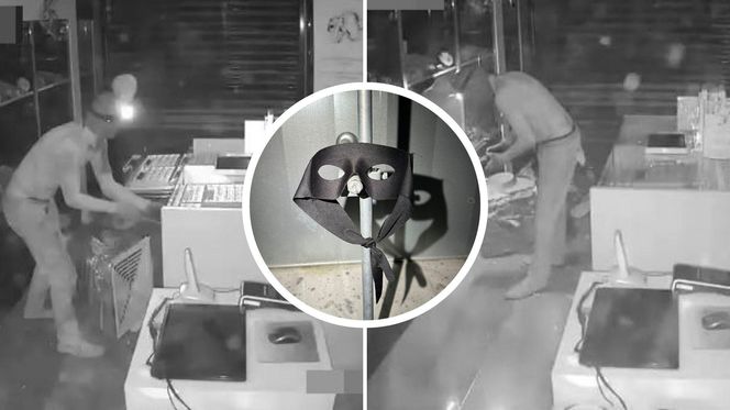 Kradzież w Rzeszowie, jak z filmu akcji. Złodziej wszedł szybem, nie zostawił śladu
