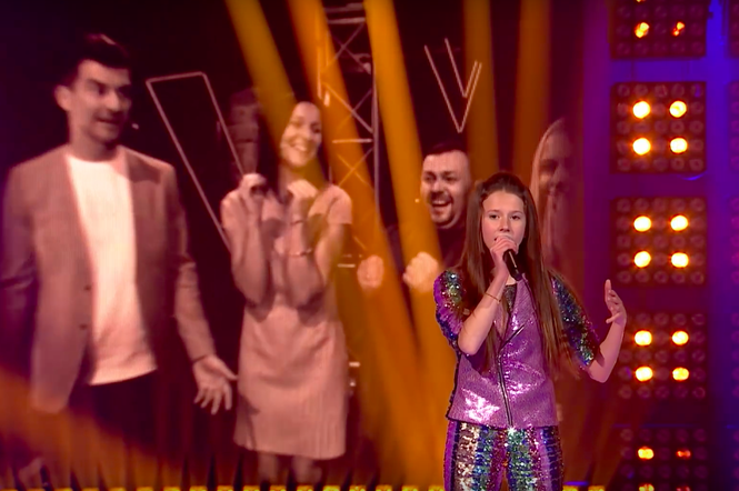 Roksana Węgiel w finale The Voice Kids