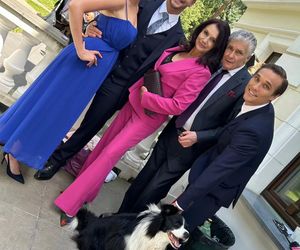 M jak miłość po wakacjach. Małgorzata (Aleksandra Pieczyńska), Olek (Maurycy Popiel), Ania (Alina Szczegielniak), Erwin (Andrzej Dopierała), Marcin (Mikołaj Roznerski)