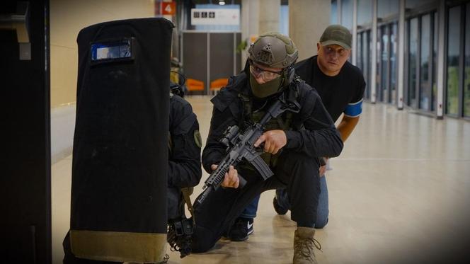 Zamach podczas Targów w Gdańsku. Policjanci przećwiczyli specjalne działania. Zobaczcie, jak wyglądały ćwiczenia!