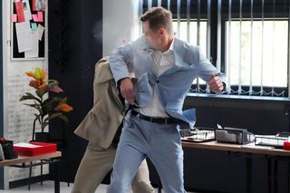 Barwy szczęścia odc. 3130. Hieronim Bonda (Maciej Kosmala), Błażej Modrzycki (Piotr Ligienza)