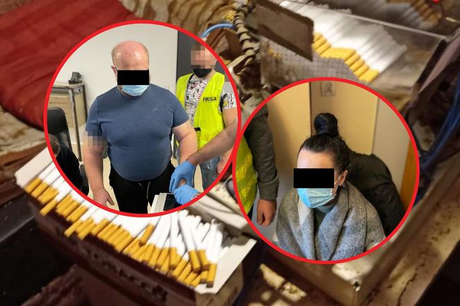 Lewe fajki i alkohol. To oni stali za handlem na targu? Potężna akcja policji