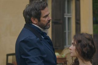 	Kawa z kardamonem odc. 3. hrabia Adam Rodziński (Paweł Deląg), Anna (Olena Ławreniuk)