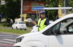 Policjanci sprawdzali swoje umiejętności na najbardziej ruchliwym skrzyżowaniu w Lublinie