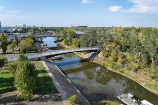 Nowy most w Porcie Czerniakowskim 