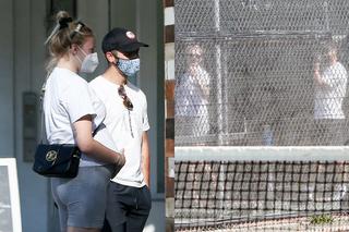 Sophie Turner w ciąży nie próżnuje! Poszła z Joe Jonasem pograć w tenisa [ZDJĘCIA]