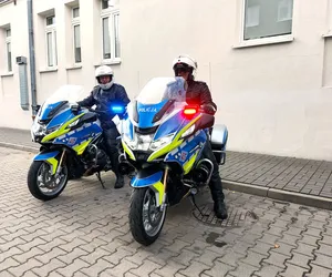 Zgierska drogówka ma dwa nowe motocykle