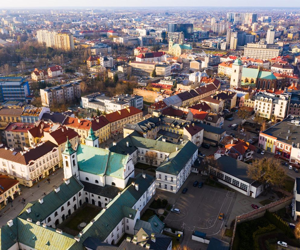 Rzeszów z góry