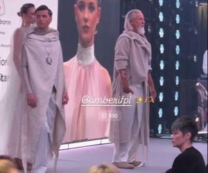 Syn Anny Przybylskiej modelem! Tak Szymon Bieniuk zaprezentował się na wybiegu obok Sworowskiej, Popiel i Kupisza