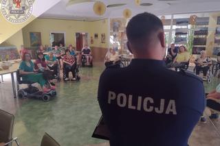 Spotkanie policjantów z pacjentami 