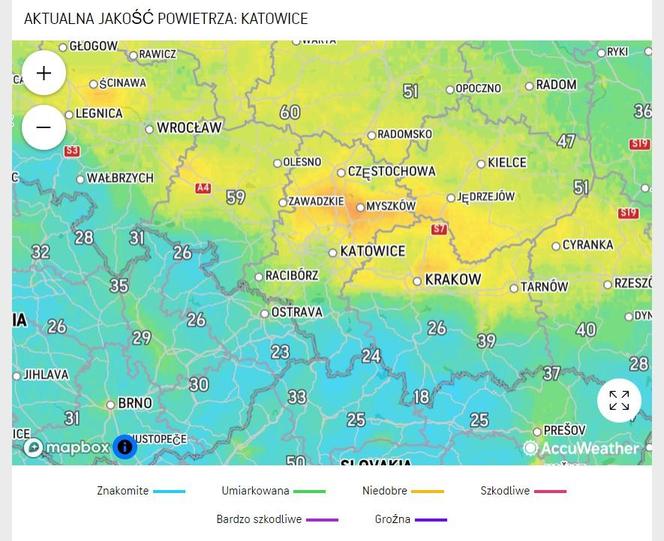 Jakość powietrza w Katowicach i innych miastach aglomeracji śląskiej