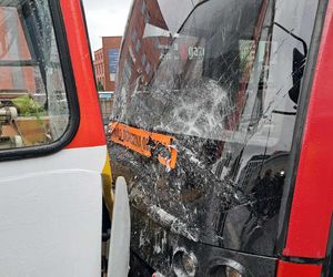 Zderzenie dwóch tramwajów w centrum Łodzi. 14 osób poszkodowanych