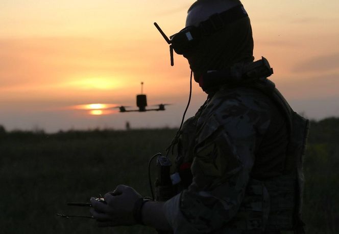 Dron na wyposażeniu ukraińskiej armii 