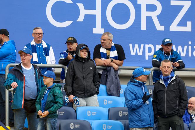 Kibice na meczu Ruch Chorzów - ŁKS