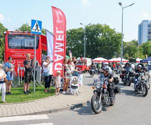 Parada motocyklistów w Dąbrowie Górniczej