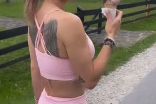 Doda w Kościelisku pokazała więcej niż tylko szlaki! Te szorty niewiele zasłoniły!