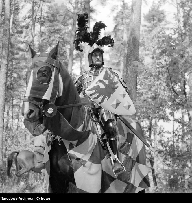 Kręcenie filmu "Krzyżacy" (reż. Aleksander Ford) - 1959