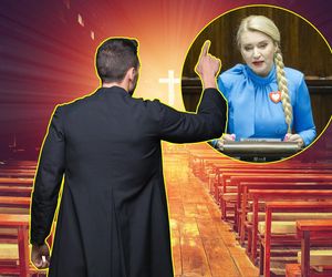 Ksiądz w kazaniu publicznie zbeształ posłankę! Mówił o ekskomunice i profanacji