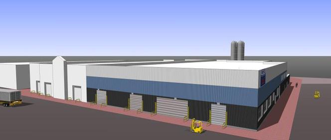 Hala produkcyjna Wavin Metalplast-Buk2