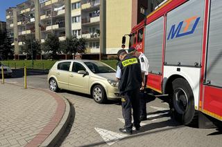 Kontrola parkowania na osiedlu w Stargardzie