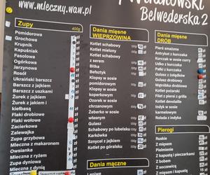 Bar mleczny Wilanowski w Warszawie