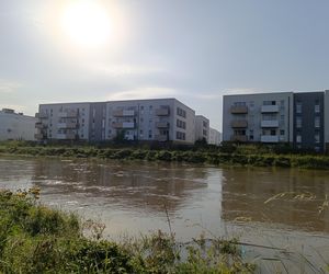 Stan rzeki Ślęza cały czas się podnosi. Przekroczono już stan alarmowy. Jak wygląda sytuacja?