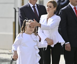 Kasia Nawrocka poznała papieża Leona XIV! Założyła kultową sukieneczkę
