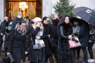 Ewa Szabatin na pogrzebie Żory Korolyova 
