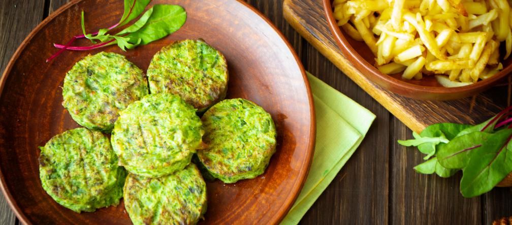 Kotlety z bobu! Bób, kiedy sezon, jest najlepszy! 