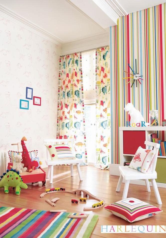 Pokój dziecięcy: jak grać wzorem i kolorem by uzyskać spójną przestrzeń?