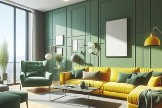 Listwowe oświetlenie w salonie 