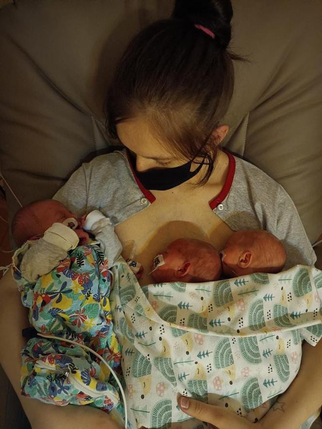 W szpitalu w Rudzie Śląskiej urodziły się trojaczki. Pani Wiktoria będzie musiała wychować je sama. Ruszyła zbiórka pieniędzy