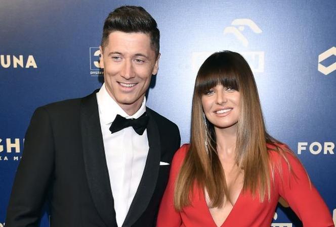 Robert Lewandowski i Anna Lewandowska