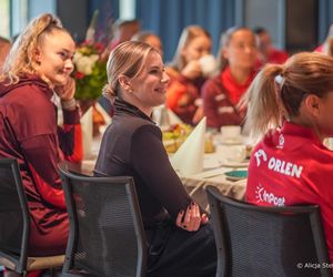 Marta Nawrocka na zgrupowaniu piłkarskiej reprezentacji kobiet